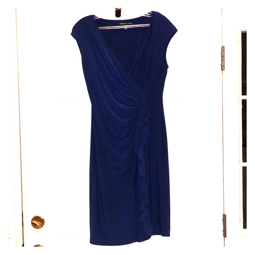 Blue dress